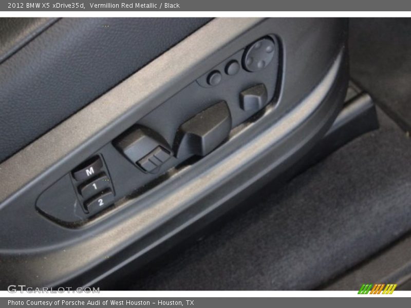 Vermillion Red Metallic / Black 2012 BMW X5 xDrive35d