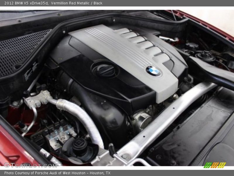 Vermillion Red Metallic / Black 2012 BMW X5 xDrive35d