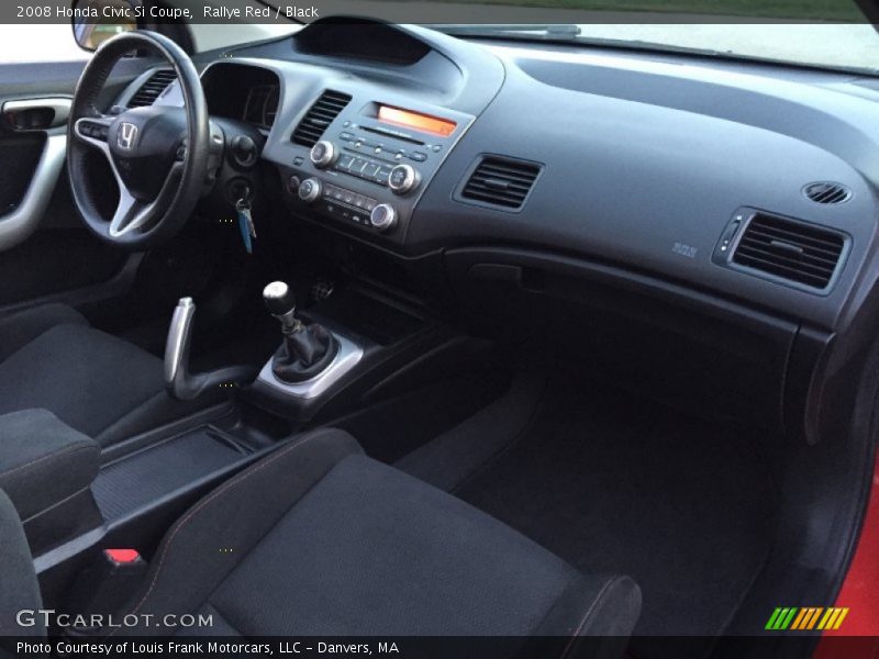 Dashboard of 2008 Civic Si Coupe