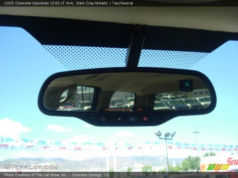 Dark Gray Metallic / Tan/Neutral 2005 Chevrolet Suburban 1500 LT 4x4