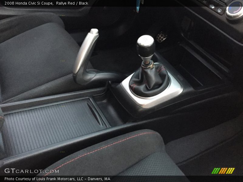Rallye Red / Black 2008 Honda Civic Si Coupe