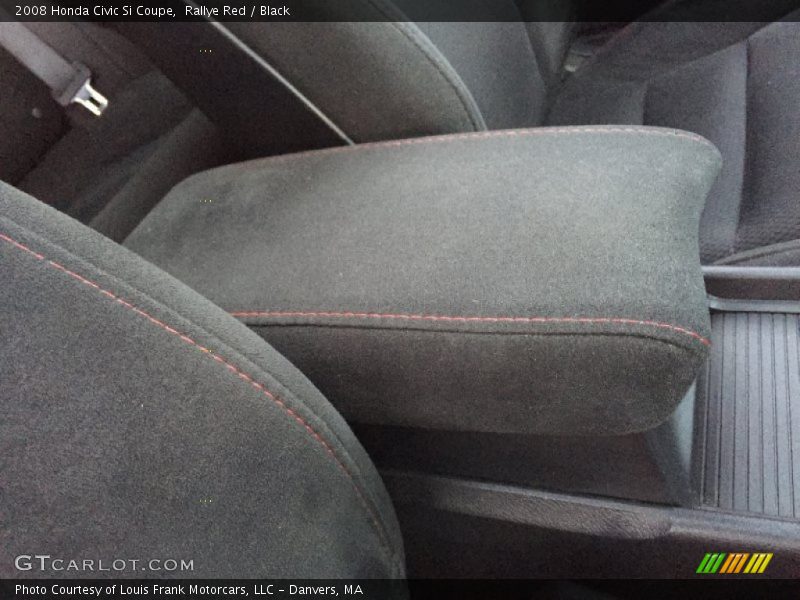 Rallye Red / Black 2008 Honda Civic Si Coupe