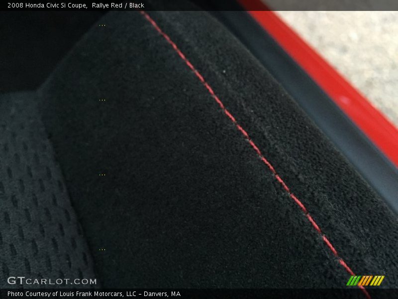 Rallye Red / Black 2008 Honda Civic Si Coupe