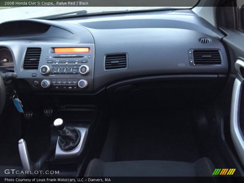 Rallye Red / Black 2008 Honda Civic Si Coupe