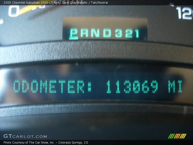 Dark Gray Metallic / Tan/Neutral 2005 Chevrolet Suburban 1500 LT 4x4