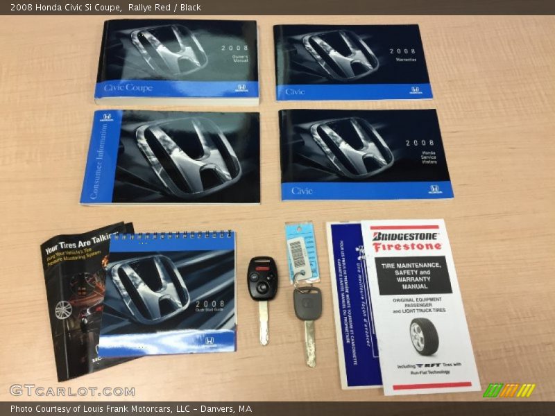 Books/Manuals of 2008 Civic Si Coupe
