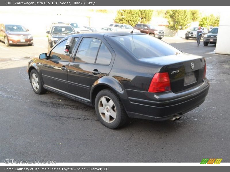 Black / Grey 2002 Volkswagen Jetta GLS 1.8T Sedan