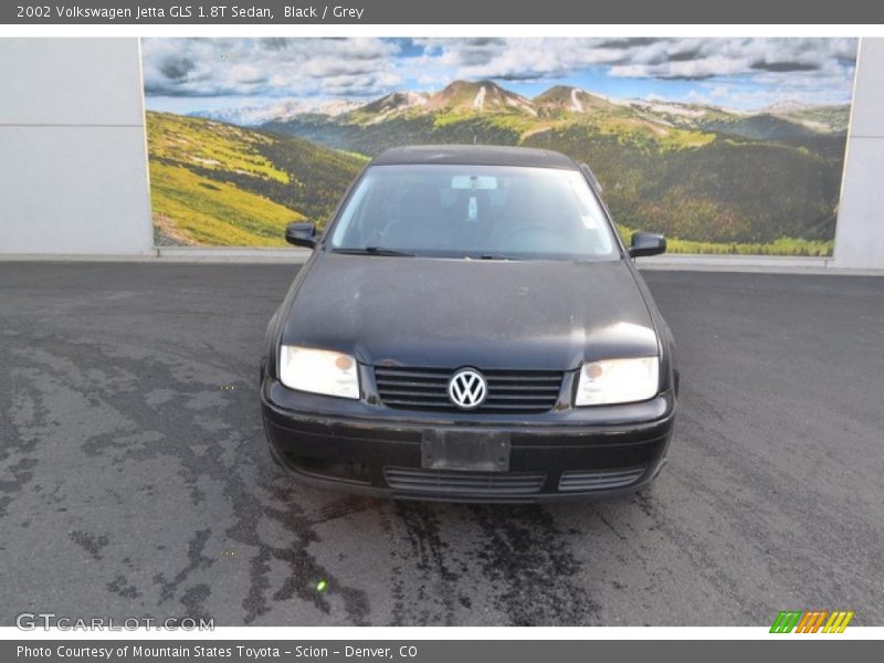 Black / Grey 2002 Volkswagen Jetta GLS 1.8T Sedan