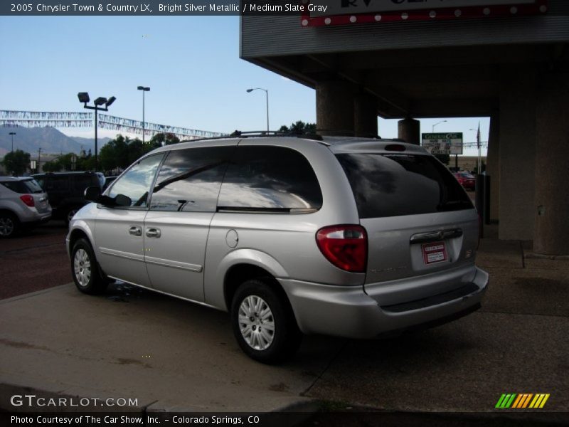 Bright Silver Metallic / Medium Slate Gray 2005 Chrysler Town & Country LX
