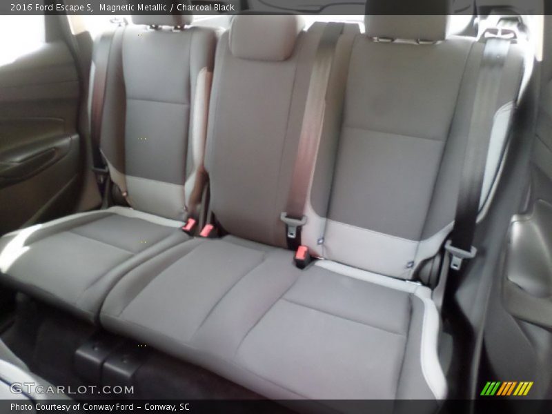 Magnetic Metallic / Charcoal Black 2016 Ford Escape S