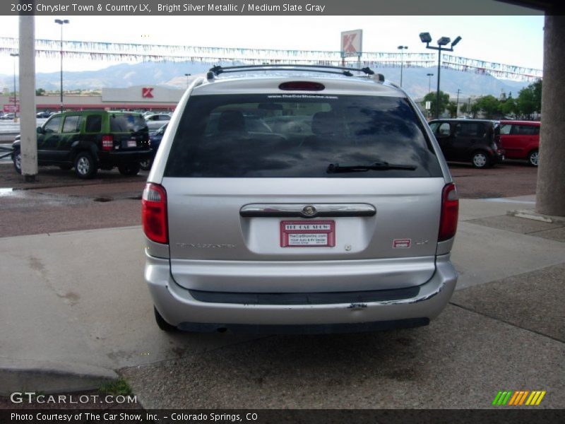 Bright Silver Metallic / Medium Slate Gray 2005 Chrysler Town & Country LX