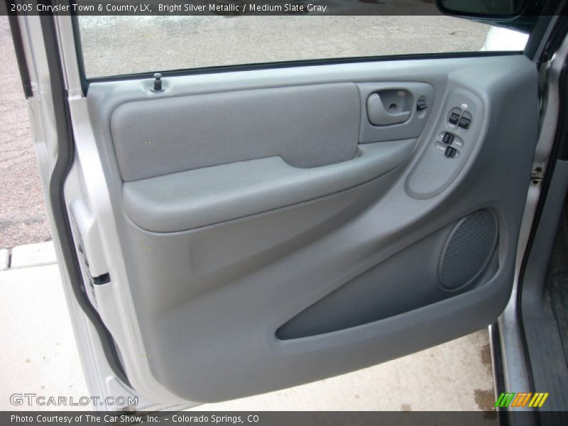 Bright Silver Metallic / Medium Slate Gray 2005 Chrysler Town & Country LX