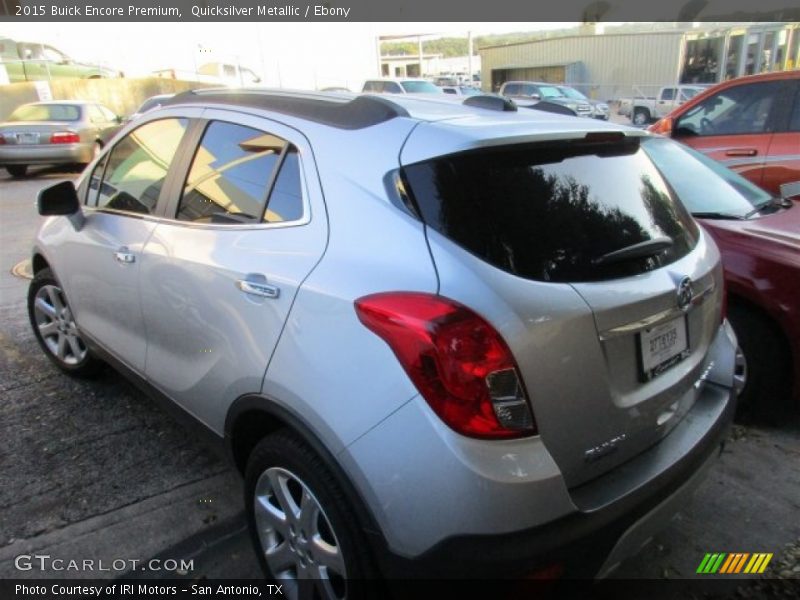 Quicksilver Metallic / Ebony 2015 Buick Encore Premium