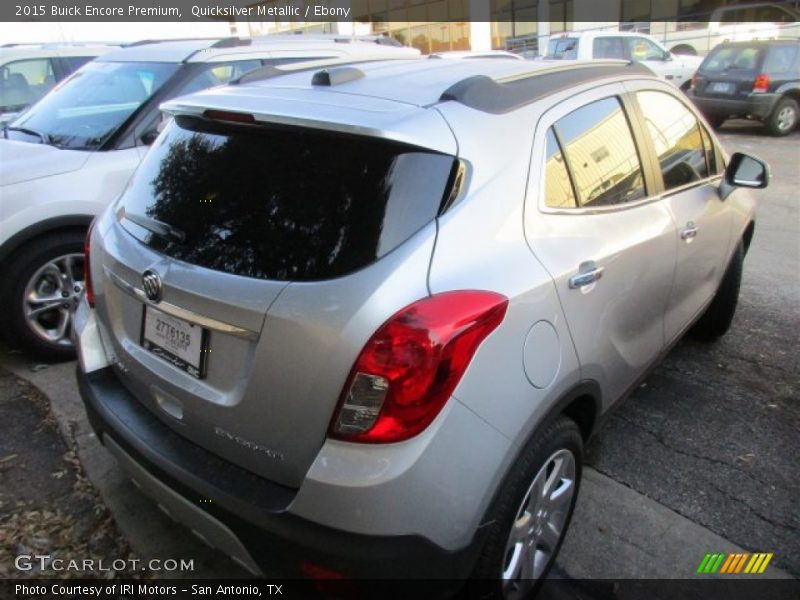 Quicksilver Metallic / Ebony 2015 Buick Encore Premium