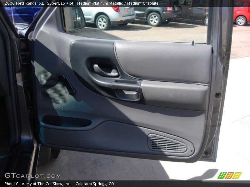 Medium Platinum Metallic / Medium Graphite 2000 Ford Ranger XLT SuperCab 4x4