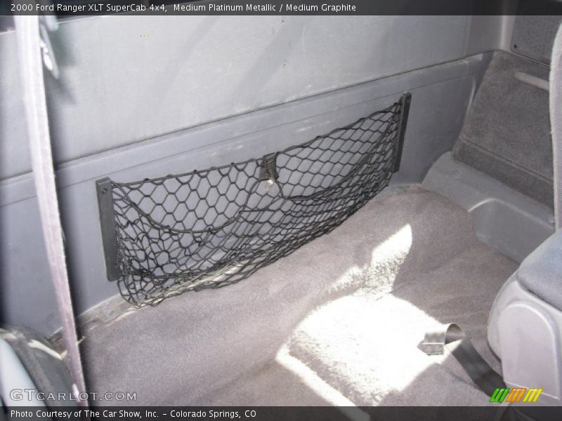 Medium Platinum Metallic / Medium Graphite 2000 Ford Ranger XLT SuperCab 4x4