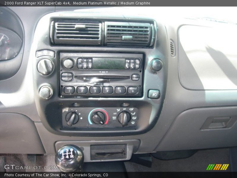 Medium Platinum Metallic / Medium Graphite 2000 Ford Ranger XLT SuperCab 4x4