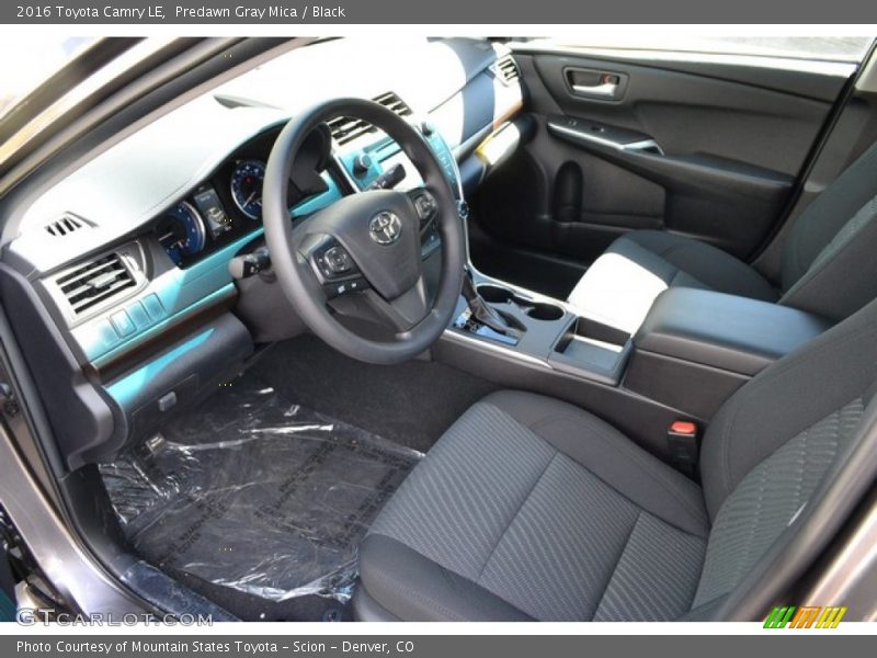 Predawn Gray Mica / Black 2016 Toyota Camry LE