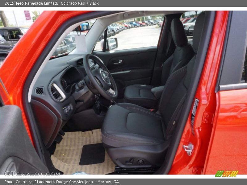 Colorado Red / Black 2015 Jeep Renegade Limited