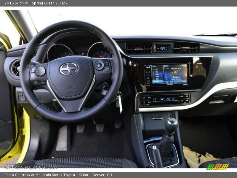 Dashboard of 2016 iM 