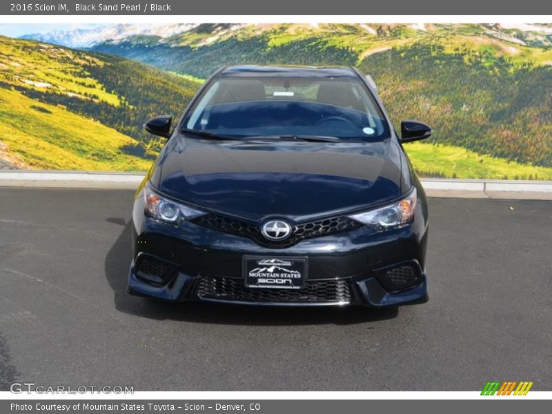 Black Sand Pearl / Black 2016 Scion iM