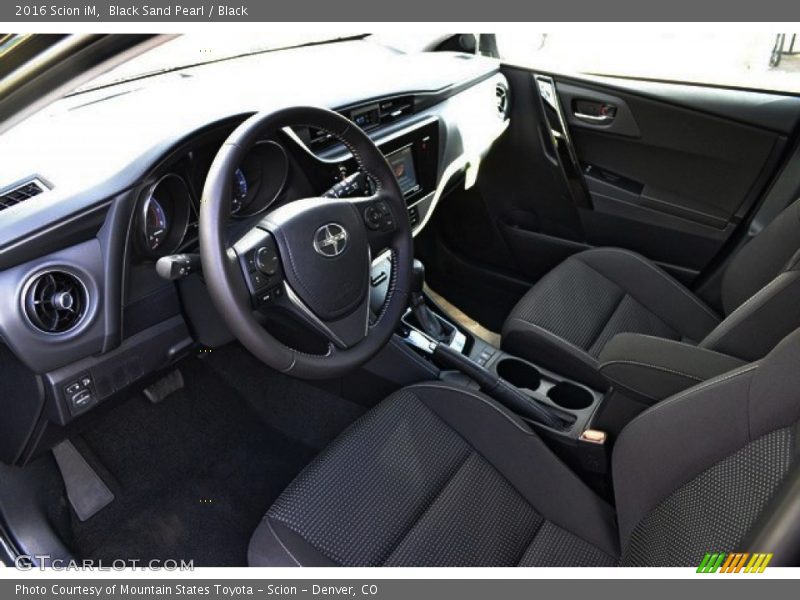 Black Sand Pearl / Black 2016 Scion iM