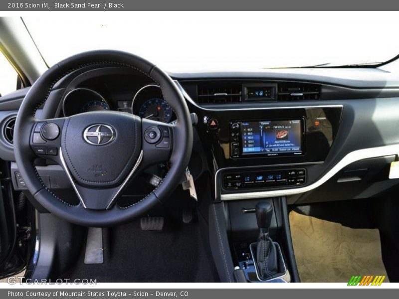 Black Sand Pearl / Black 2016 Scion iM