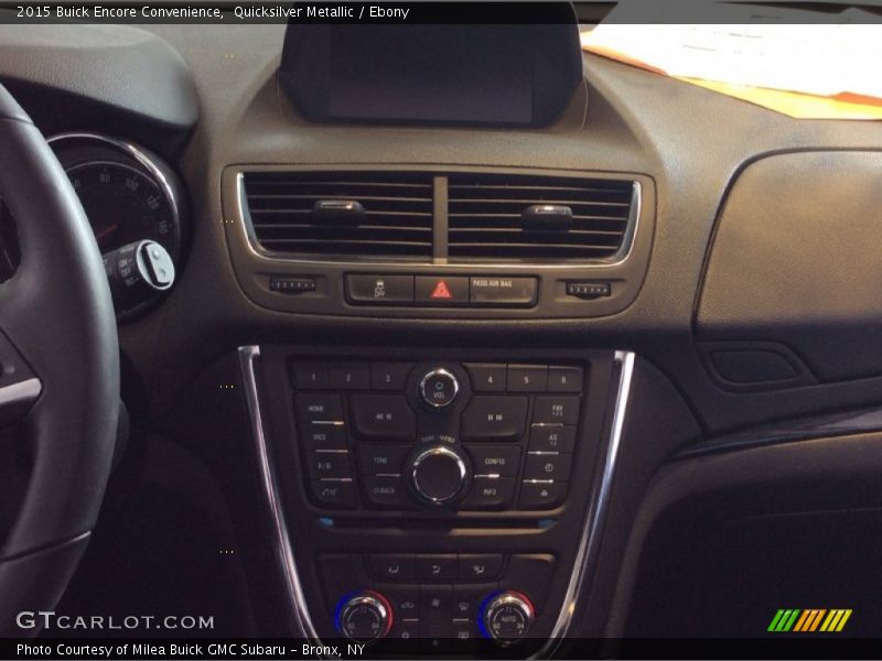 Quicksilver Metallic / Ebony 2015 Buick Encore Convenience