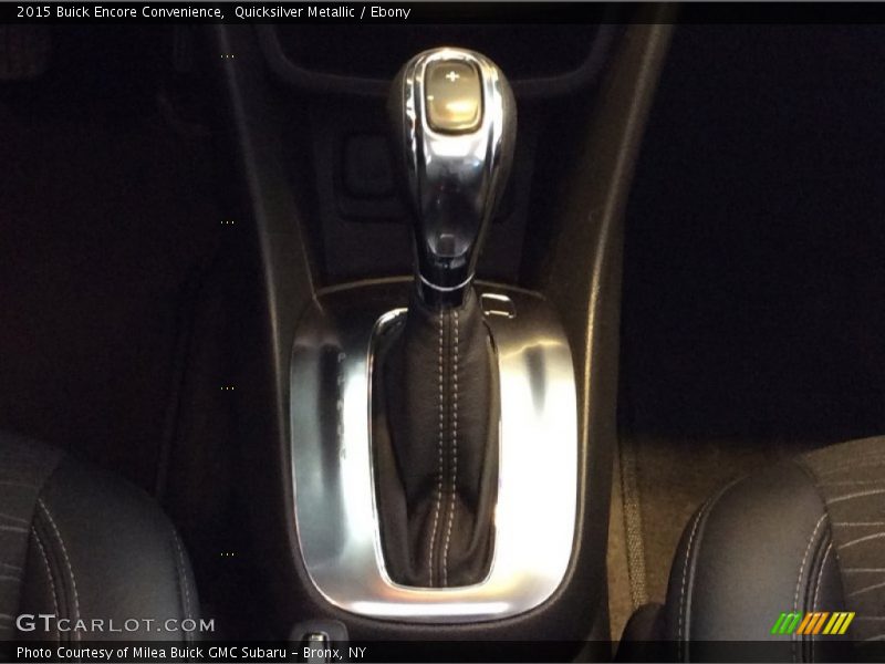 Quicksilver Metallic / Ebony 2015 Buick Encore Convenience