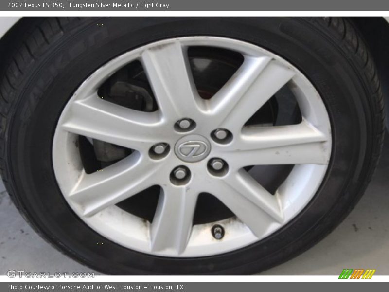 Tungsten Silver Metallic / Light Gray 2007 Lexus ES 350