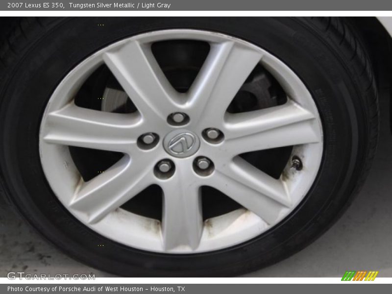 Tungsten Silver Metallic / Light Gray 2007 Lexus ES 350