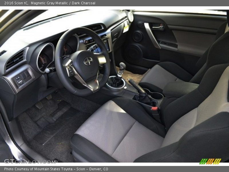 Dark Charcoal Interior - 2016 tC  