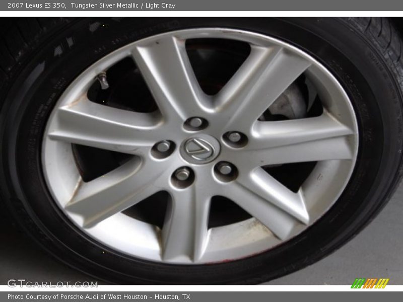 Tungsten Silver Metallic / Light Gray 2007 Lexus ES 350