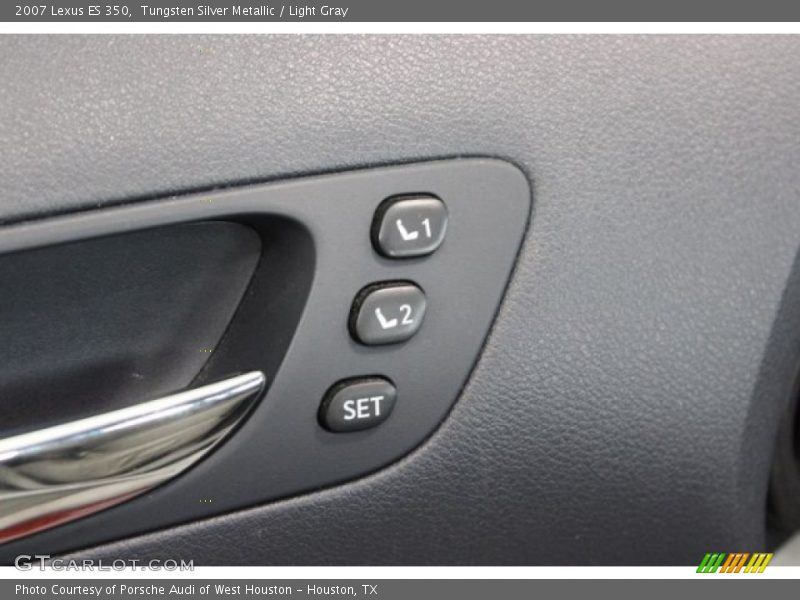 Tungsten Silver Metallic / Light Gray 2007 Lexus ES 350