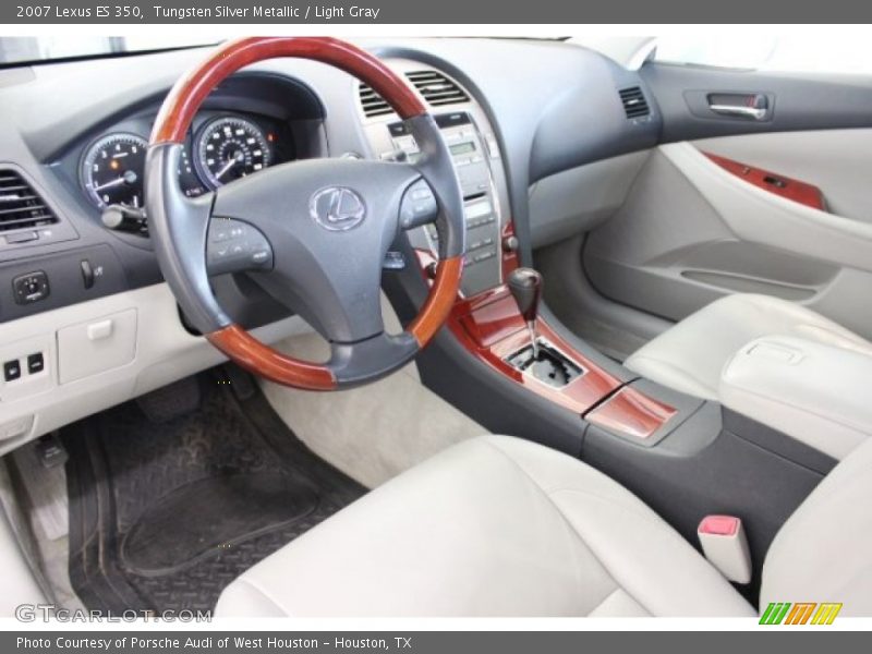 Tungsten Silver Metallic / Light Gray 2007 Lexus ES 350