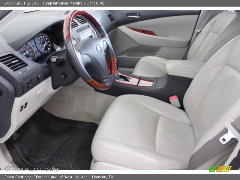 Tungsten Silver Metallic / Light Gray 2007 Lexus ES 350