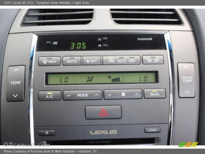Tungsten Silver Metallic / Light Gray 2007 Lexus ES 350
