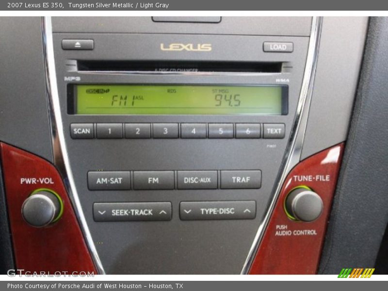 Tungsten Silver Metallic / Light Gray 2007 Lexus ES 350