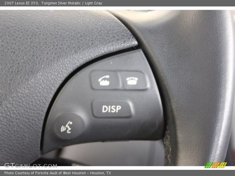 Tungsten Silver Metallic / Light Gray 2007 Lexus ES 350
