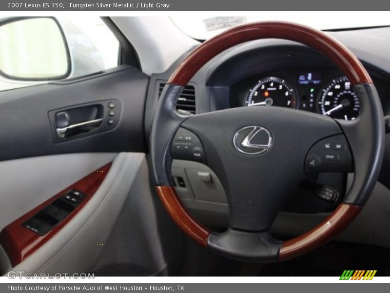 Tungsten Silver Metallic / Light Gray 2007 Lexus ES 350