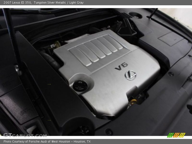 Tungsten Silver Metallic / Light Gray 2007 Lexus ES 350