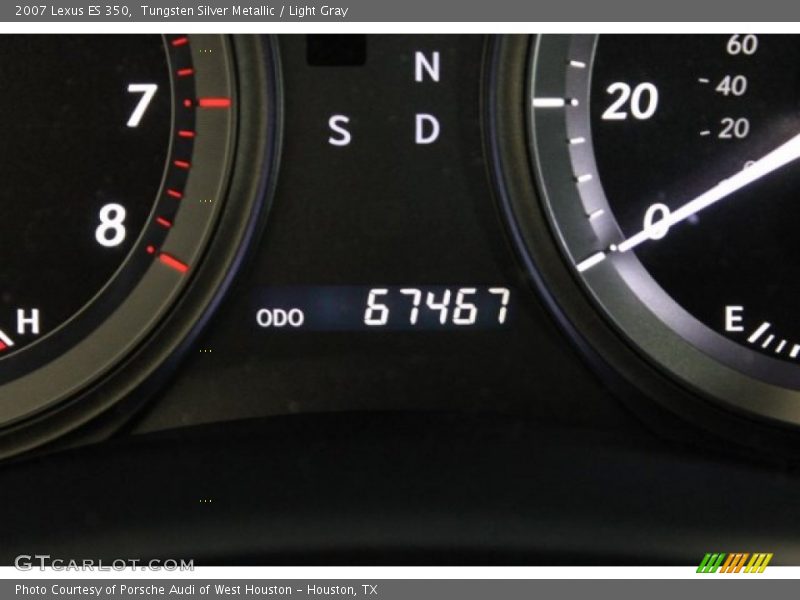 Tungsten Silver Metallic / Light Gray 2007 Lexus ES 350