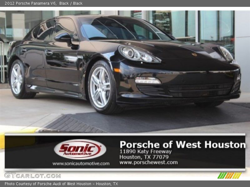 Black / Black 2012 Porsche Panamera V6