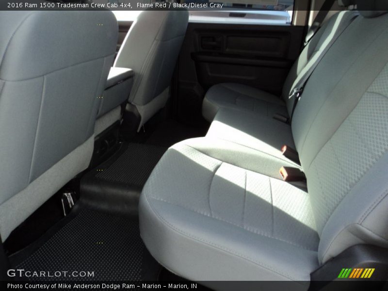 Flame Red / Black/Diesel Gray 2016 Ram 1500 Tradesman Crew Cab 4x4