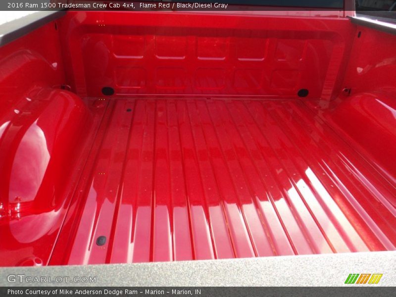 Flame Red / Black/Diesel Gray 2016 Ram 1500 Tradesman Crew Cab 4x4