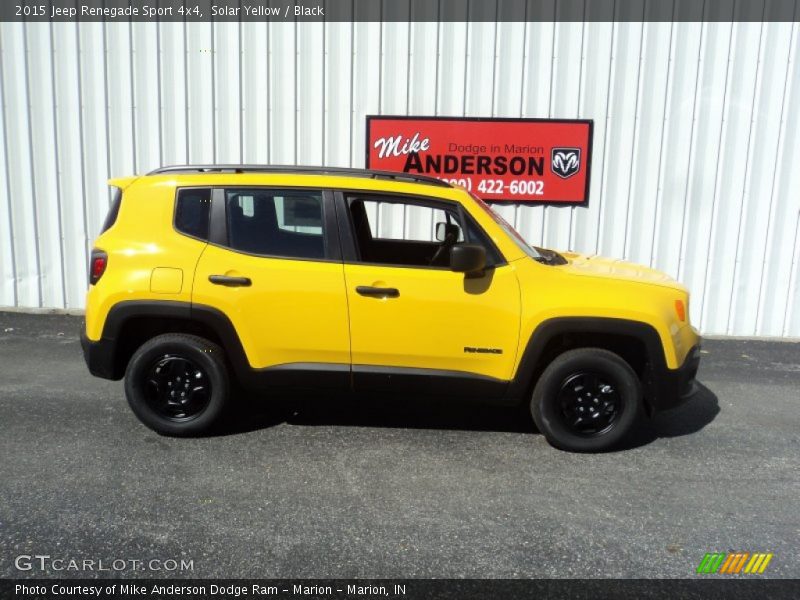 Solar Yellow / Black 2015 Jeep Renegade Sport 4x4