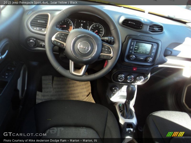 Solar Yellow / Black 2015 Jeep Renegade Sport 4x4