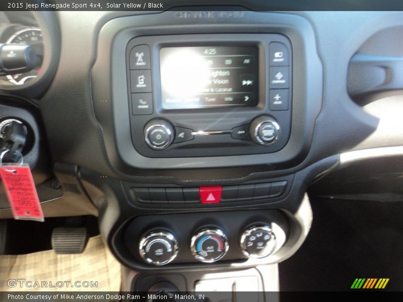 Solar Yellow / Black 2015 Jeep Renegade Sport 4x4