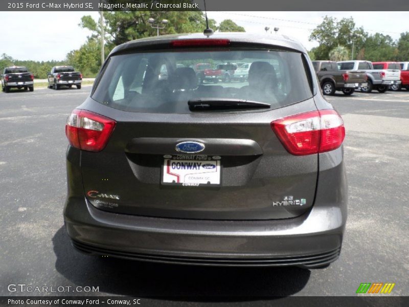 Magnetic Metallic / Charcoal Black 2015 Ford C-Max Hybrid SE