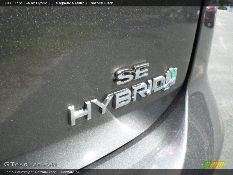 Magnetic Metallic / Charcoal Black 2015 Ford C-Max Hybrid SE